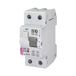 KZS-2M B 16A/ 100MA/A WYŁĄCZNIK RÓŻNICONADPRĄDOWY B 16A 1P+N 2M 100MA A 10KA