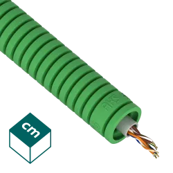 RKGL 16-25+UTP5eKAT-25 SZARY RURA KARBOWANA ZIELONA PESZEL PCV-U FI16/11 320N/5CM RURAKS