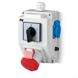 RS-Z ZESTAW INSTALACYJNY 0-1 1X 230V 1X 32/5 IP44 SZARY
