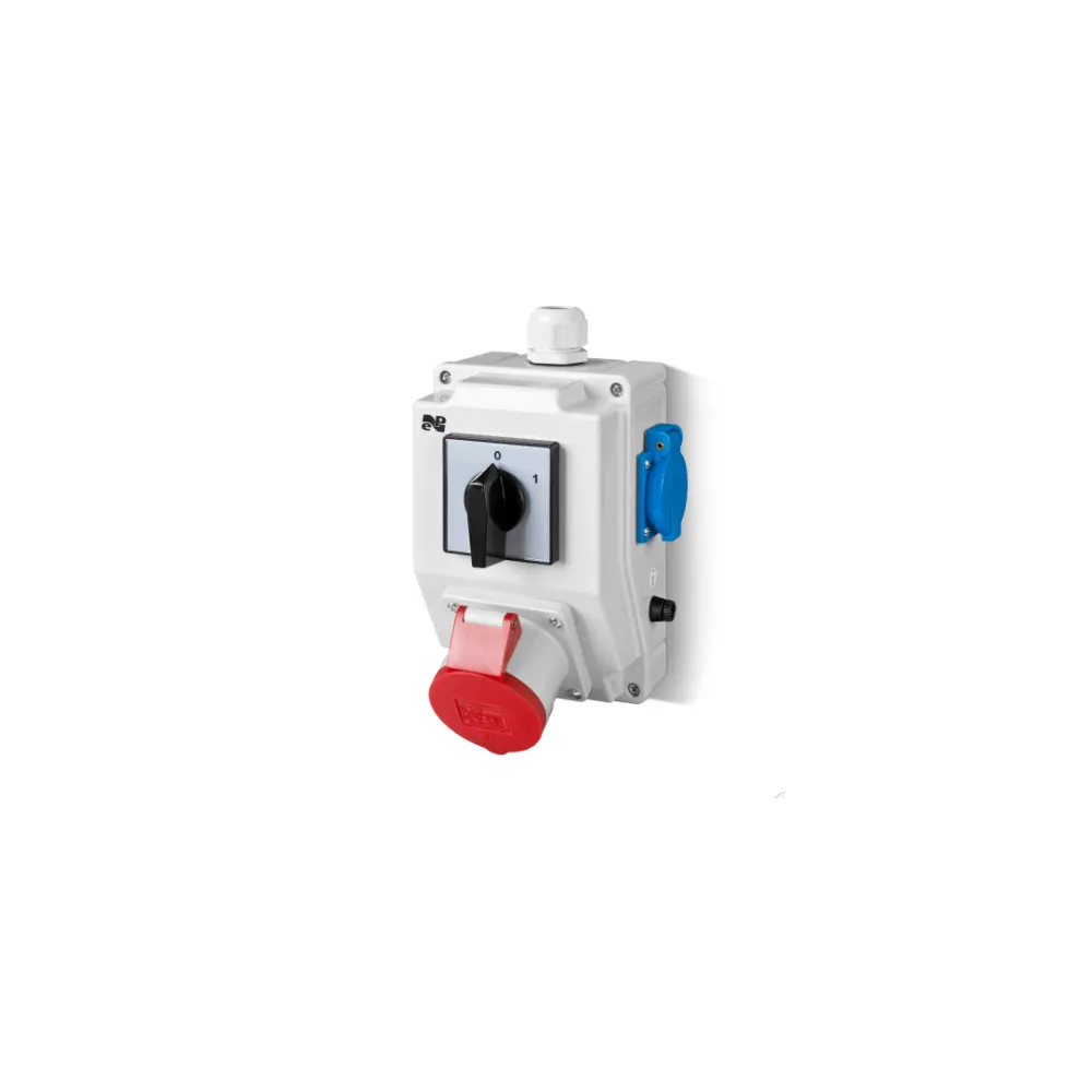 RS-Z ZESTAW INSTALACYJNY 0-1 1X 230V 1X 32/5 IP44 SZARY