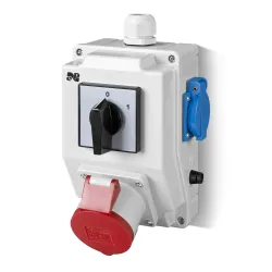 RS-Z ZESTAW INSTALACYJNY 0-1 1X 230V 1X 32/5 IP44 SZARY