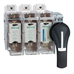 Schneider Electric Uchwyt obrotowy bezpośredni przedni czarny IP65 100/400A, GS2AH530