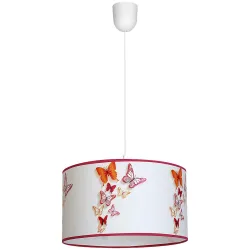 BUTTERFLIES MULTIKOLOR OPRAWA WISZĄCA 1X E27/ 60W IP20 METAL/ TWORZYWO
