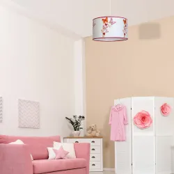 BUTTERFLIES MULTIKOLOR OPRAWA WISZĄCA 1X E27/ 60W IP20 METAL/ TWORZYWO