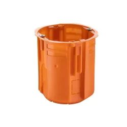 ZV 60GFW PUSZKA INSTALACYJNA PT 1X FI60 80MM EKSTRAGŁĘBOKA Z WKRĘTAMI POMARAŃCZOWY