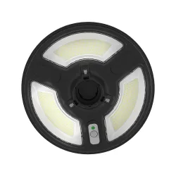 VT-45W CZARNY OPRAWA OGRODOWA SOLARNA LED 7.5W NW 4000K 1000LM CZUJNIK RUCHU IP65 ALUMINIUM