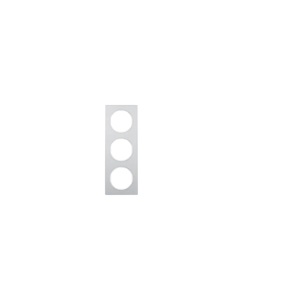 R.3 ALUMINIUM/ BIAŁY METAL RAMKA 3X