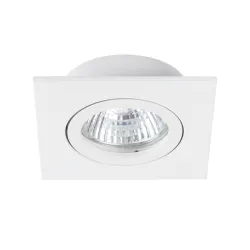 DALLA CT-DTL50 W BIAŁY OPRAWA SUFITOWA PT KWADRAT 1X GX5.3/ 10W IP20 ALUMINIUM