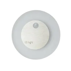 OTI BIAŁY/ SREBRNY OPRAWA SCHODOWA PT LED 0.6W NW 4000K 14LM 12V CZUJNIK RUCHU IP20 TWORZYWO/ ALU