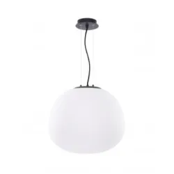 FELIPE 45 BIAŁY/ CZARNY OPRAWA WISZĄCA 1X E27/ 40W IP20 METAL/ SZKŁO