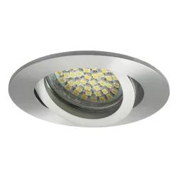 EVIT CT-DTO50 AL ALUMINIUM OPRAWA SUFITOWA PT OKRĄGŁA RUCHOMA 1X GX5.3/GU10/ 50W IP20 ODLEW ALUMINIU