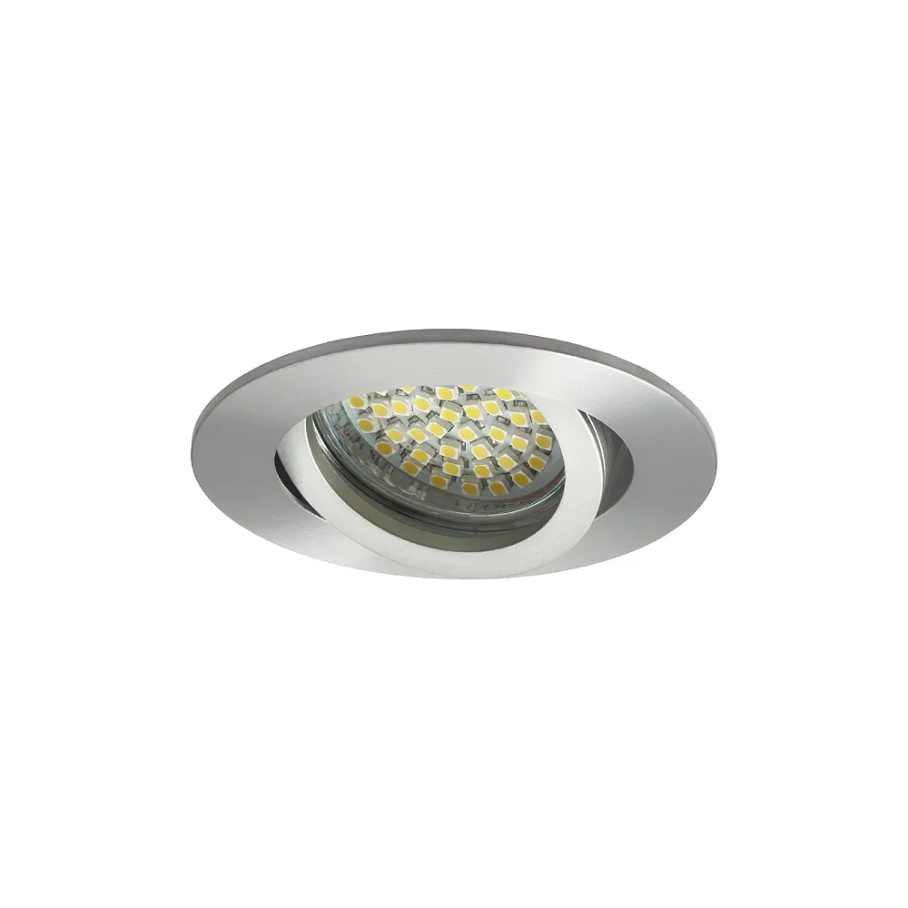EVIT CT-DTO50 AL ALUMINIUM OPRAWA SUFITOWA PT OKRĄGŁA RUCHOMA 1X GX5.3/GU10/ 50W IP20 ODLEW ALUMINIU