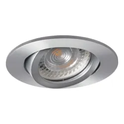 EVIT CT-DTO50 AL ALUMINIUM OPRAWA SUFITOWA PT OKRĄGŁA RUCHOMA 1X GX5.3/GU10/ 50W IP20 ODLEW ALUMINIU