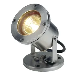 NAUTILUS STAL NIERDZEWNA OPRAWA SUFITOWA NT 1X GX5.3/ 35W IP67 STAL NIERDZEWNA 304/ SZKŁO