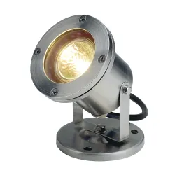 NAUTILUS STAL NIERDZEWNA OPRAWA SUFITOWA NT 1X GX5.3/ 35W IP67 STAL NIERDZEWNA 304/ SZKŁO