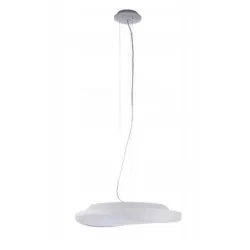 CIRCULO 58 BIAŁY OPRAWA WISZĄCA 4X E27/ 60W IP20 METAL/ SZKŁO