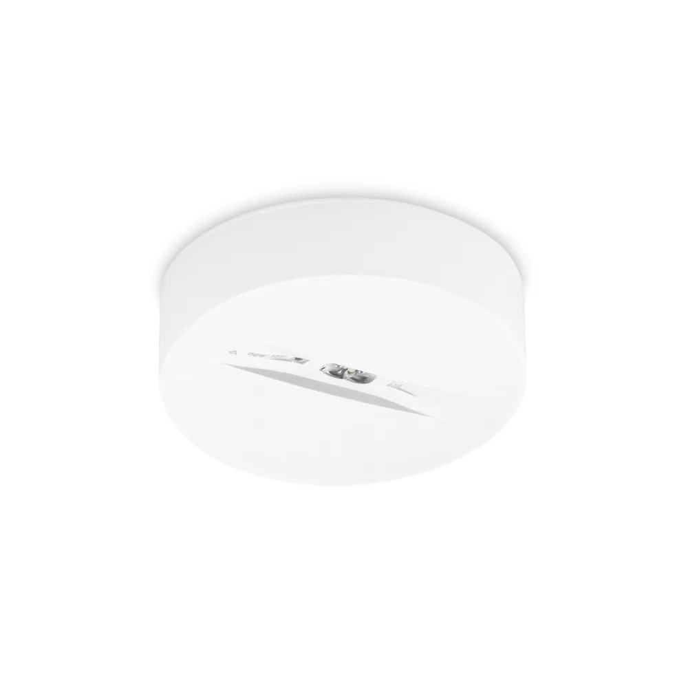 OWA SU BIAŁY OPRAWA AWARYJNA LED 1W 1H IP65 + AUTOTEST ROAD PLUS CIEMNY PC/ ABS