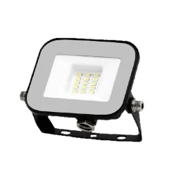 VT-44010 CZARNY OPRAWA NAŚWIETLACZ LED 10W NW 4000K 735LM IP65 115ST AL