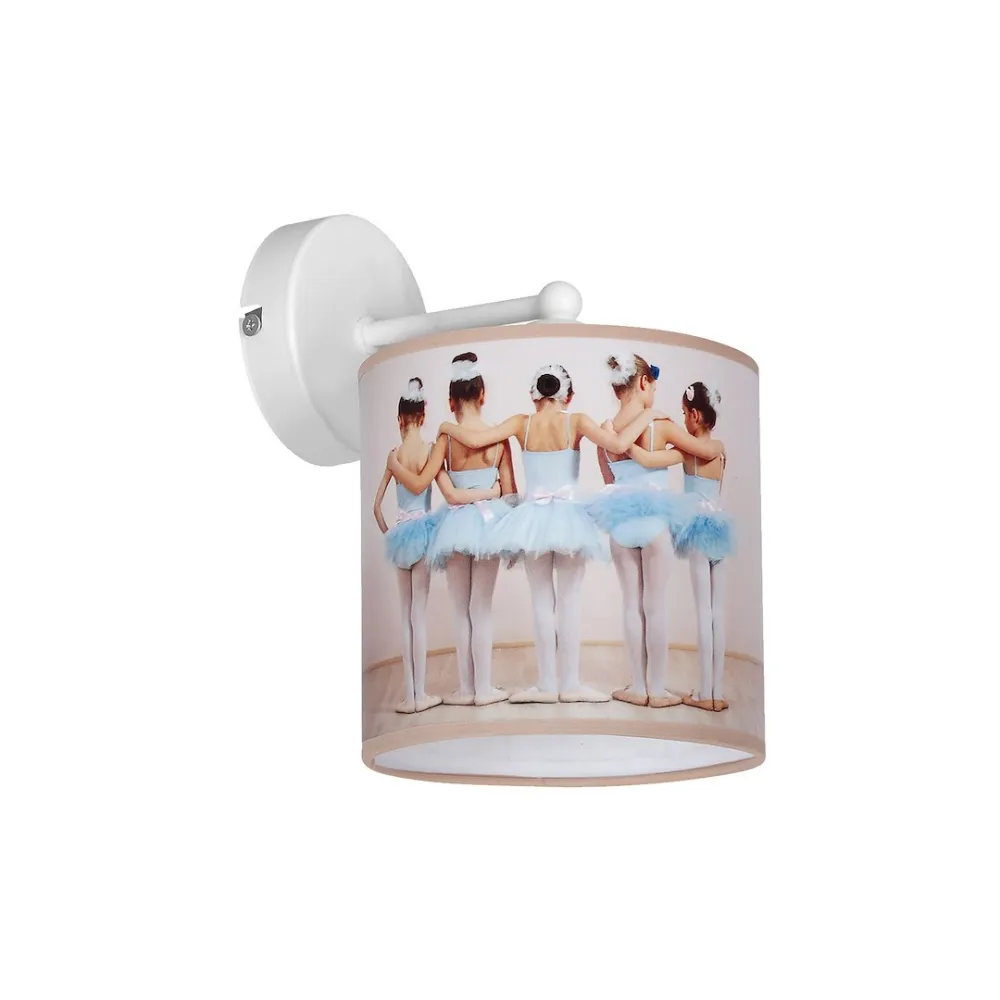 BALLERINA MULTIKOLOR OPRAWA ŚCIENNA KINKIET NT LED 1X E27/ 60W IP20 METAL/ TWORZYWO