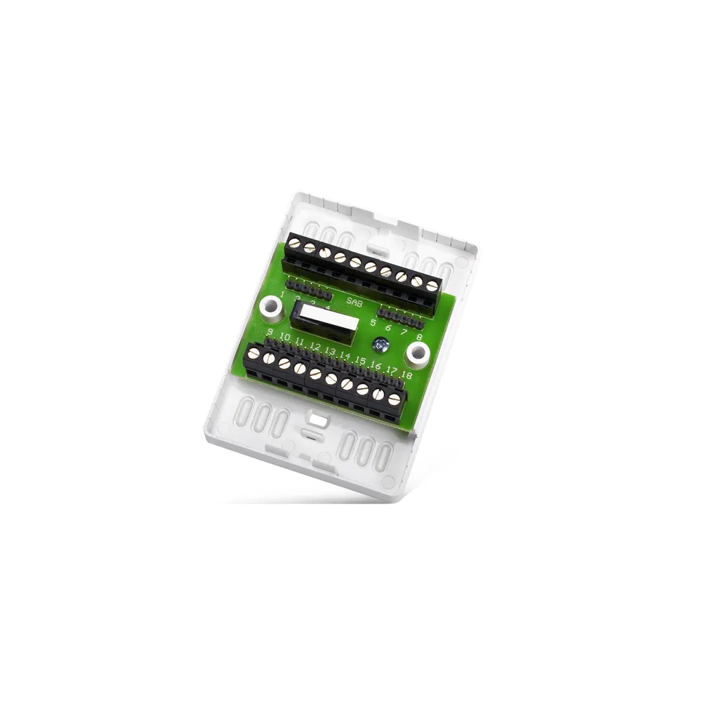 MODUŁ 18 ZACISKÓW MONTAŻOWYCH 2.5X2.5MM OBUDOWA ABS