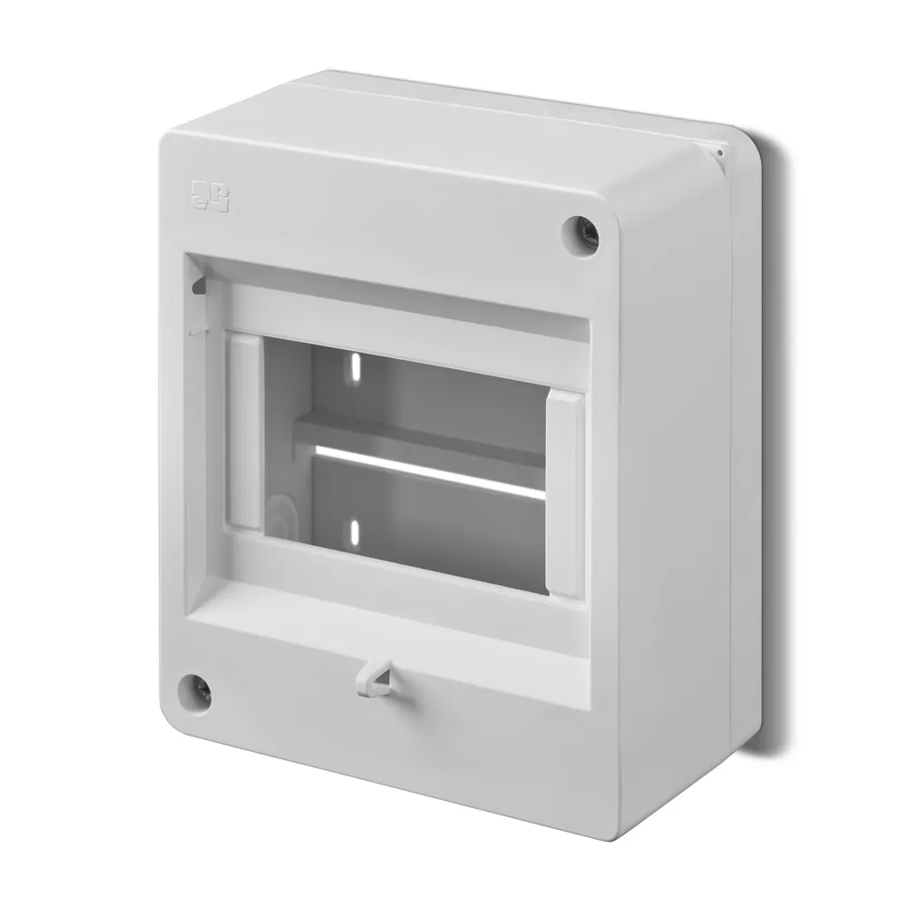 S-5 MINI ROZDZIELNIA PLASTIKOWA NT 5M 1X 5M IP20 140X120X84 BEZ DRZWI BIAŁY