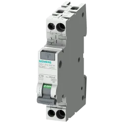 5SV1 C6A/ 30MA/AC 1P+N WYŁĄCZNIK RÓŻNICONADPRĄDOWY C 6A 30MA 1M AC 4,5KA