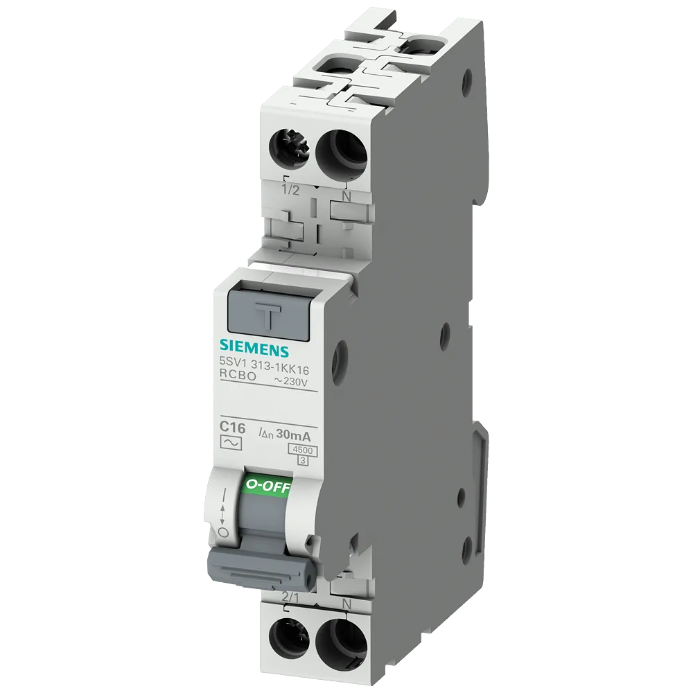 5SV1 C6A/ 30MA/AC 1P+N WYŁĄCZNIK RÓŻNICONADPRĄDOWY C 6A 30MA 1M AC 4,5KA