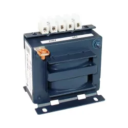 TMM  80 TRANSFORMATOR BEZPIECZEŃSTWA 1F 80VA 230V AC/ 12V AC IP00 KARKAS DWUKOMOROWY KSZTAŁTKOWY