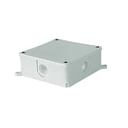 PK4 PUSZKA INSTALACYJNA NAŚCIENNA 125X125X45 IP44 DŁAWICE BIAŁY