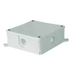 PK4 PUSZKA INSTALACYJNA NAŚCIENNA 125X125X45 IP44 DŁAWICE BIAŁY