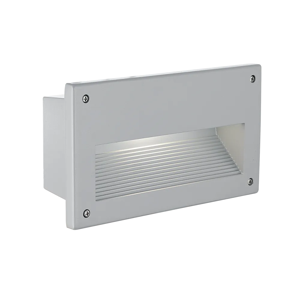 ZIMBA SREBRNY/ BIAŁY OPRAWA PT 1X E14/ 40W IP44 ODLEW ALUMINIOWY/ SZKŁO