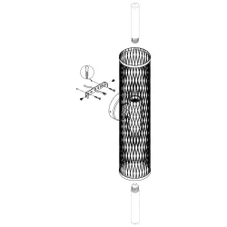 REDCLIFFE CZARNY OPRAWA ŚCIENNA-SUFITOWA NT 2X E27/ 40W IP20 STAL