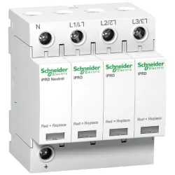 Schneider Electric Ogranicznik przepięć Acti9 iPRD40r-T2-3N 3+1-biegunowy Typ2 40 kA ze stykiem, A9L40601