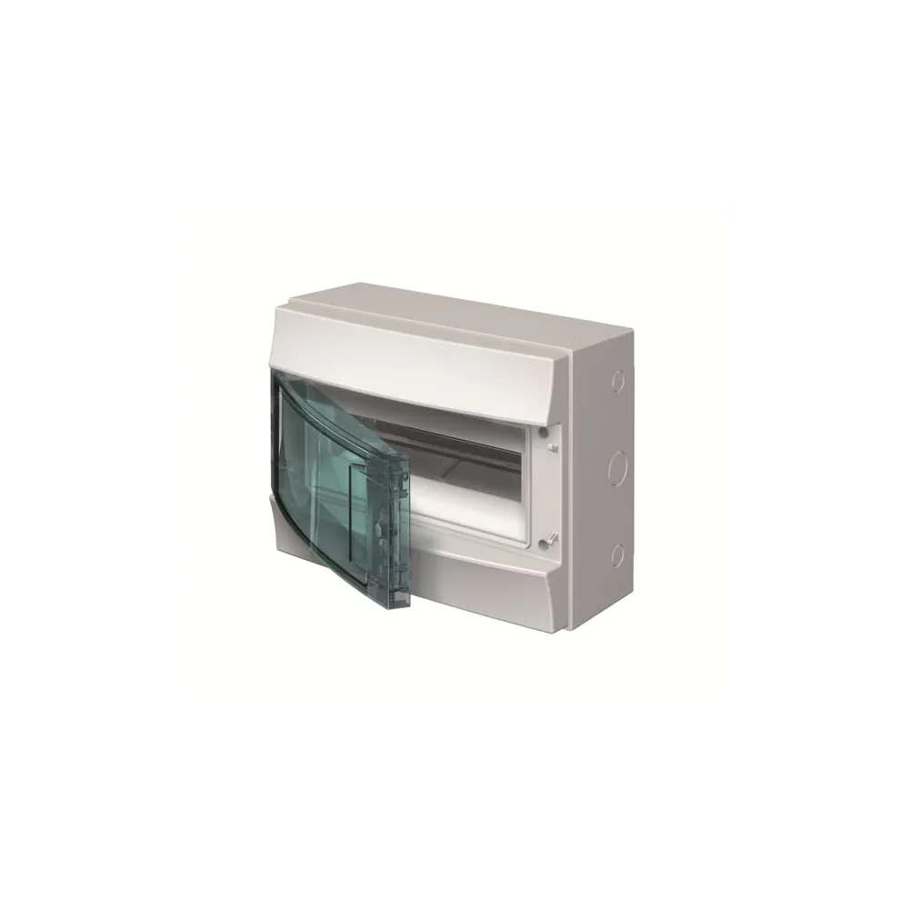 MISTRAL65 ROZDZIELNIA PLASTIKOWA NT 12M 1X 12M N+PE IP65 IK09 250X320X155 DRZWI DYMNE SZARY