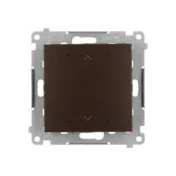SIMON 54 GO BRĄZOWY MAT METALIZOWANY STEROWNIK ROLETOWY PRZYCISKOWY WIFI  2X 5A