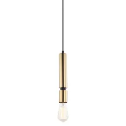 TORLA CZARNY/ MOSIĘŻNY OPRAWA WISZĄCA 1X E27/ 40W IP20 STAL