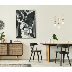 TORLA CZARNY/ MOSIĘŻNY OPRAWA WISZĄCA 1X E27/ 40W IP20 STAL