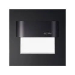 TANGO CZARNY MAT OPRAWA SCHODOWA LED 1.8W WW 3000K 230V AC IP20 ALUMINIUM