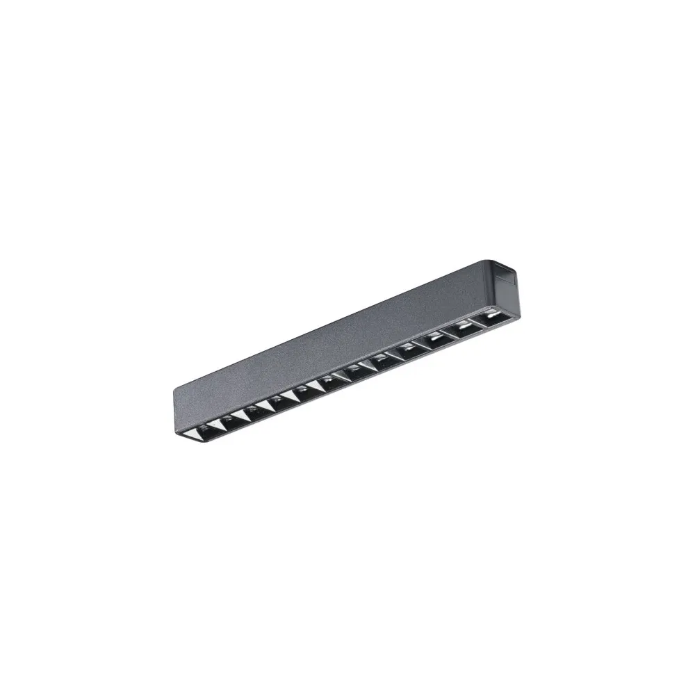 GAMMA KIRA CZARNY OPRAWA SYSTEMOWA TRACK LED 12W WW 3000K 1356LM IP20 ALUMINIUM/ PVC
