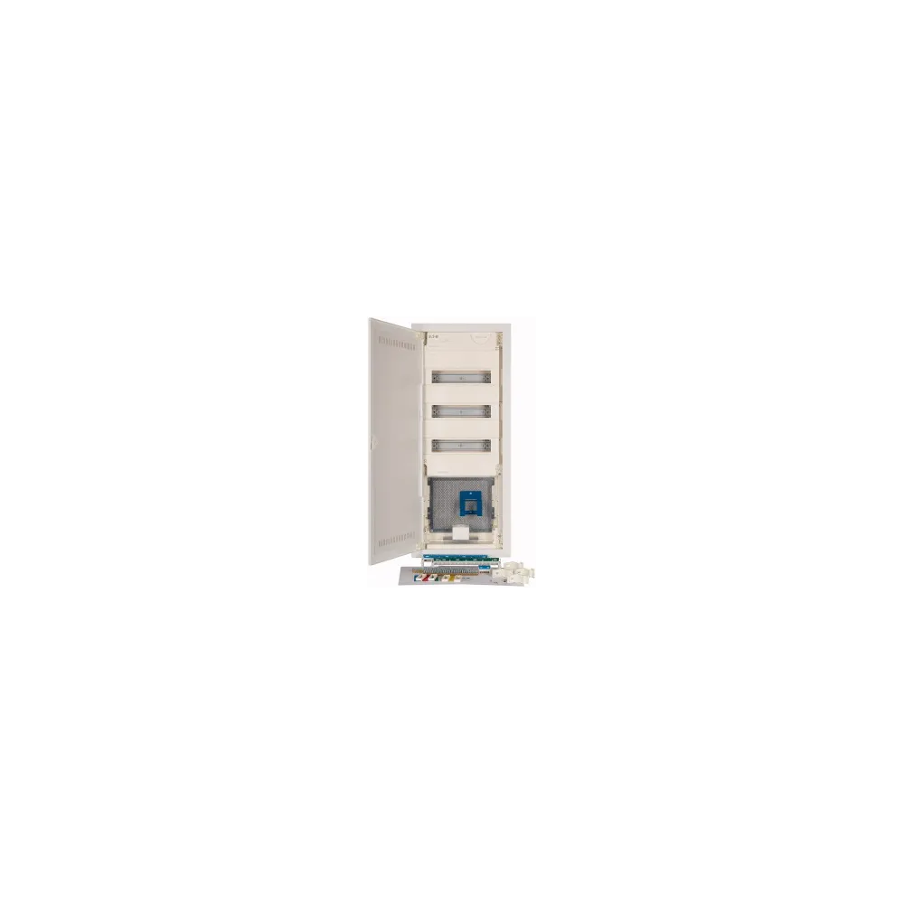 KLV-60UPS-W-HY36-SF ROZDZIELNICA MULTIMEDIALNA PODTYNK. IP30 3X42 SUPERPŁASKA, DRZWI WIFI
