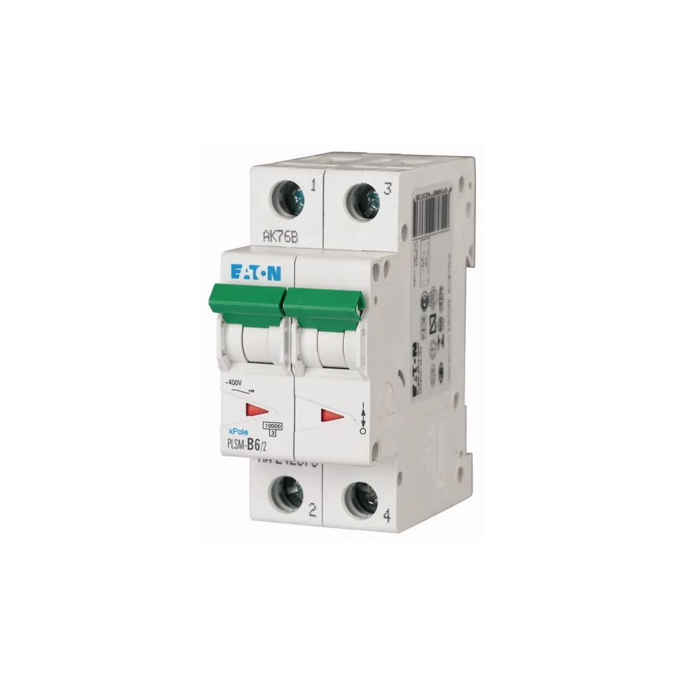 PLSM-C6/2-MW WYŁĄCZNIK NADPRĄDOWY C 6A 2P 2M MW 10KA