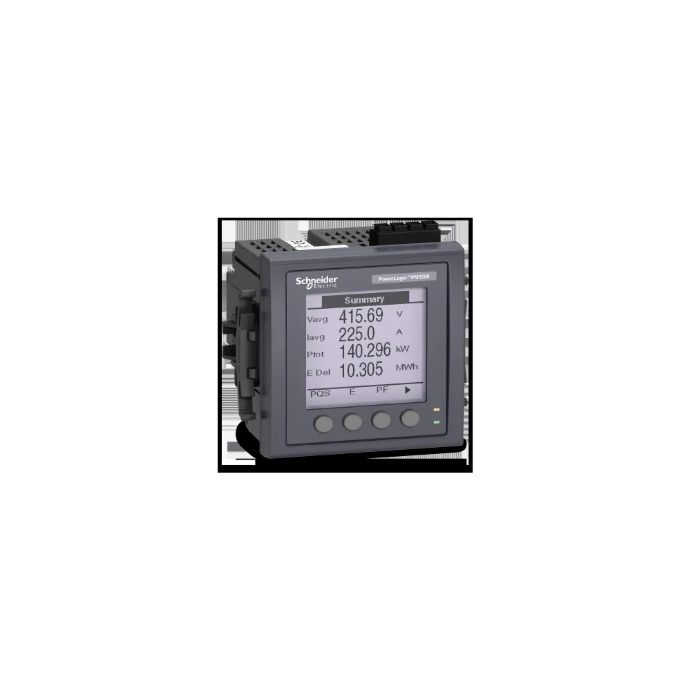 Schneider Electric PowerLogic Analizator jakości zasilania PM5500 0,2S Ethernet Modbus IP BACnet DataLog, METSEPM5560