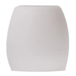 AMBA BIAŁY 1X E27 SZKŁO