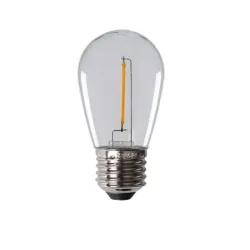 ST45 LED ŻARÓWKA LED KULKA FILAMENT 0.5W E27 230V PRZEZROCZYSTA 827 WW 2700K 50LM 220ST P45