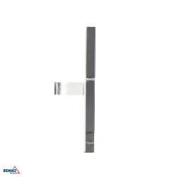 STEPPER SZARY OPRAWA SCHODOWA LED 1.2W CW 6000K 40LM IP20 IK08 12V 120ST STAL/ TWORZYWO