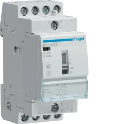 ERC425S STYCZNIK MODUŁOWY 25A 4Z 2M 230V AC Z MANIPULATOREM CICHY