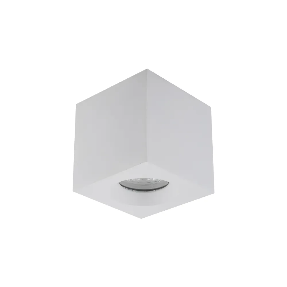 PARANA WHITE BIAŁY OPRAWA SUFITOWA NT 1X GU10/ 15W IP44 ALUMINIUM