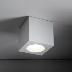 PARANA WHITE BIAŁY OPRAWA SUFITOWA NT 1X GU10/ 15W IP44 ALUMINIUM