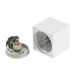 PARANA WHITE BIAŁY OPRAWA SUFITOWA NT 1X GU10/ 15W IP44 ALUMINIUM