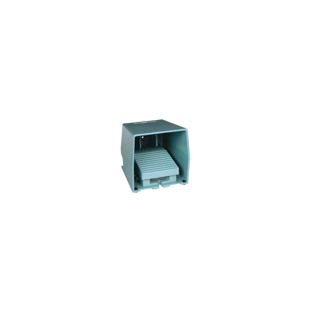 Schneider Electric Harmony XPE Łącznik nożny pojedynczy z osłoną niebieski 1 NC+1 NO metalowy, XPEM410